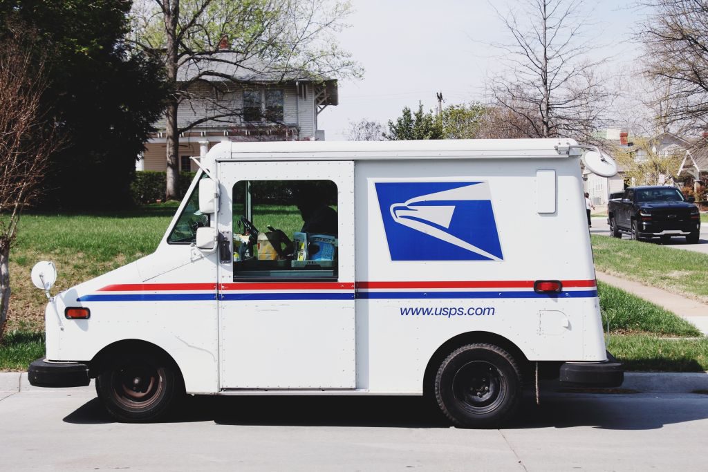 USPS Mail Delivery Vehicle