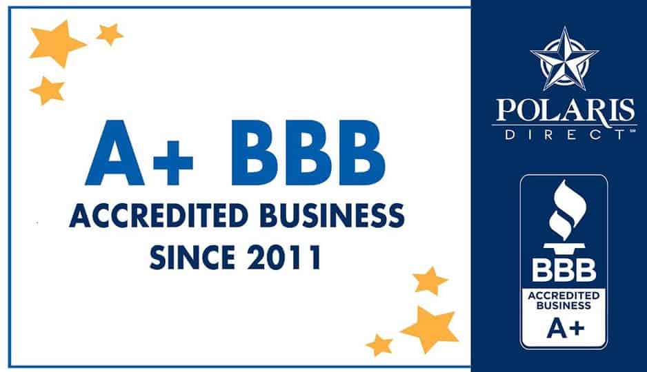 Polaris Direct Earns A+ Rating from the Better Business Bureau