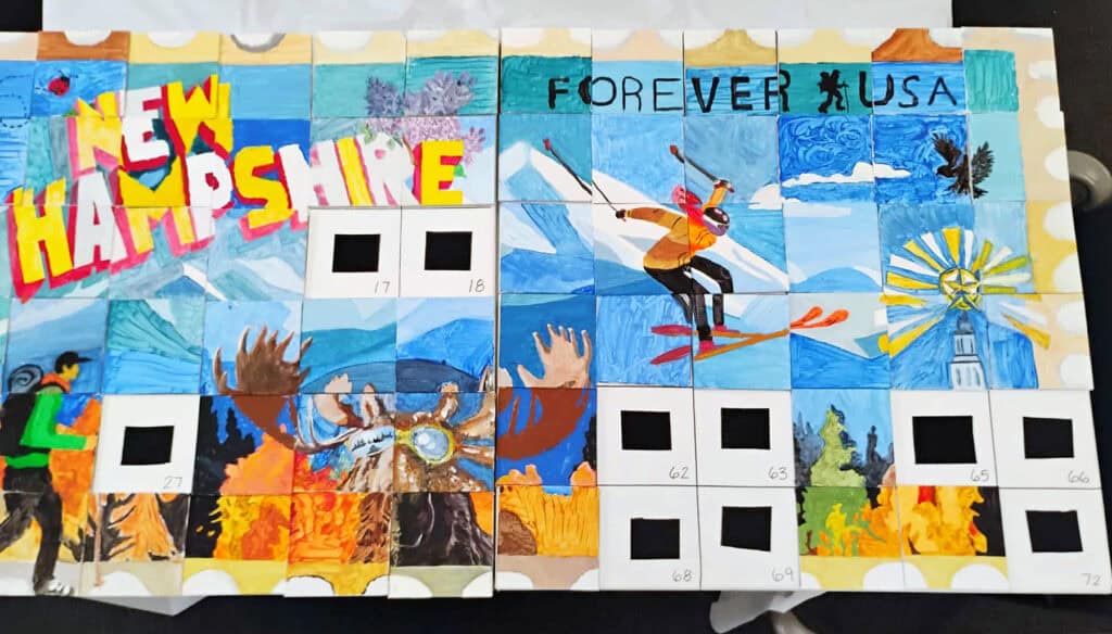 2025 Mural Mosaic Project not yet complete